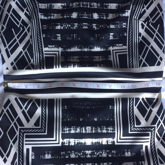 Jealous Tomato // Geometric Print Black Dress - Picture 8 of 8